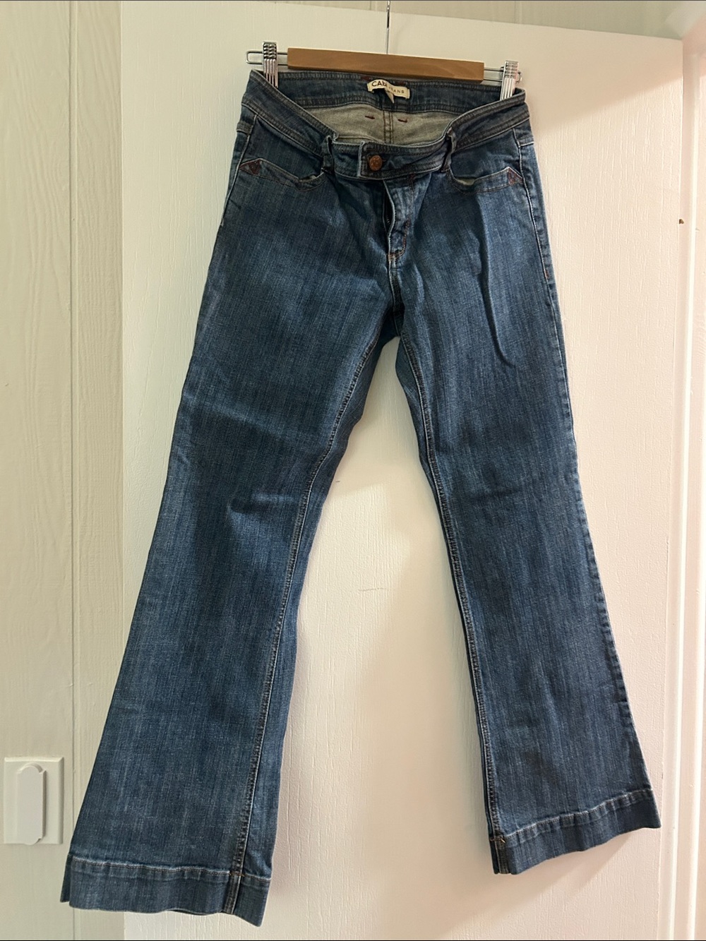 CAbi Dark Blue Flare Jeans